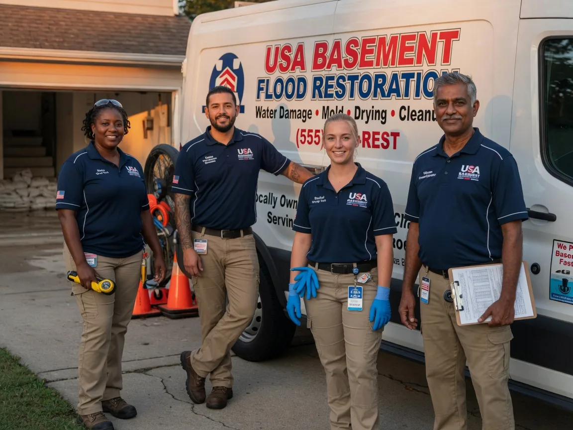 Basement Flood Cleanup company in Hitchcock, OK